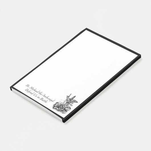 St. Michael the Archangel Traditional katholiek Post-it® Notes (Schuin)