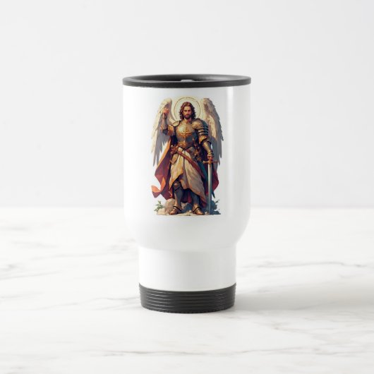 St Michael the Archangel Travel Mug Reisbeker (Center)