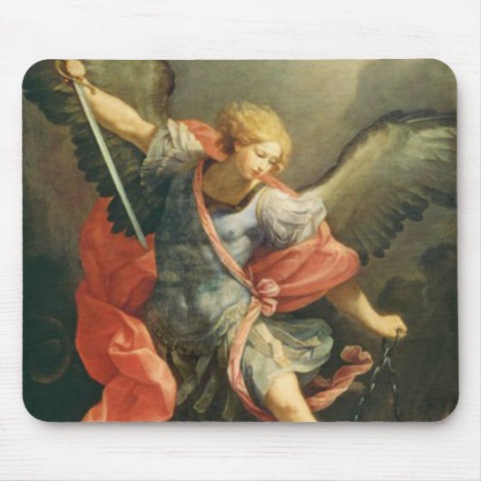 St. Michael the Archangel verdedigt ons in de stri Muismat (Voorkant)