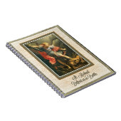St. Michael the Archangel verdedigt ons in de stri Notitieboek (Rechterzijde)