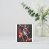 St Michael The Archangel Vierkante Visitekaartje (Staand voorkant)