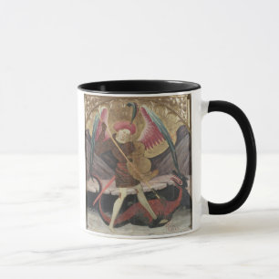 St Michael Vanquishing Evil, c.1480 (tempera on pa Mok