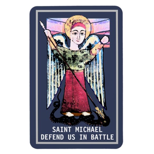 St Michael verdedigt ons Magneet (Verticaal)