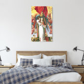 St. Michael Weighing the Souls Canvas Afdruk (Insitu (Slaapkamer))