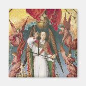 St. Michael Weighing the Souls Magneet (Voorkant)