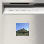 St. Michael's Chapel en tor, Glastonbury, Somerse Magneet (Insitu (Vaatwasser))