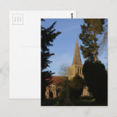 St Michaels Church Stoke Prior Briefkaart (Voorkant / Achterkant)