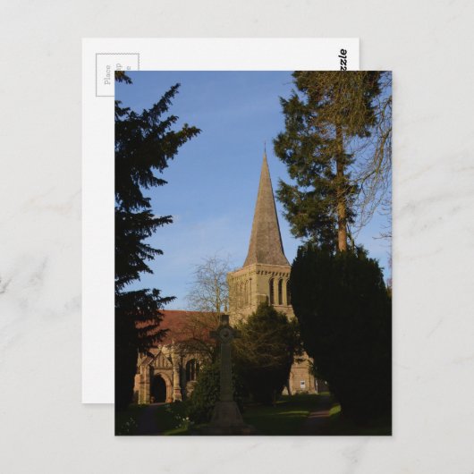 St Michaels Church Stoke Prior Briefkaart (Voorkant / Achterkant)