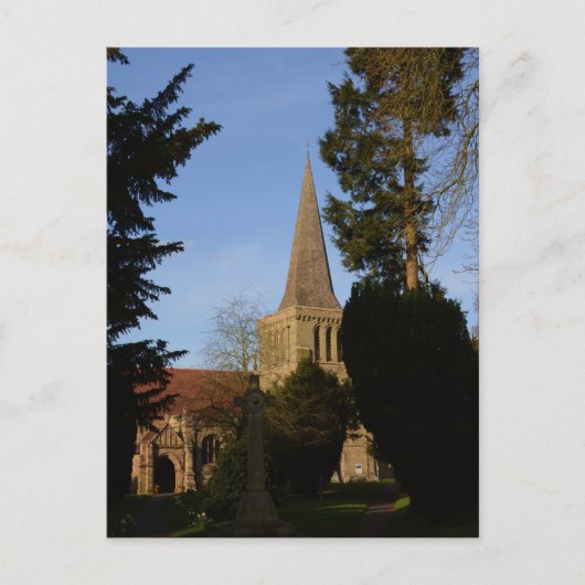 St Michaels Church Stoke Prior Briefkaart (Voorkant)