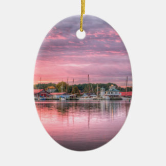 St. Michaels Harbour Keramisch Ornament
