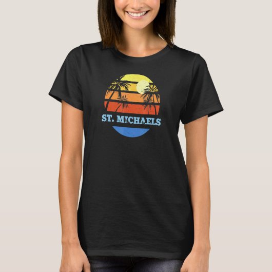 St Michaels Maryland Md Beach T-shirt (Voorkant)