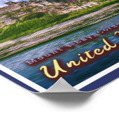 ST MICHAELS MOUNT - BEDRAGEN BAY CORNWALL ENGLAND POSTER (Hoek)