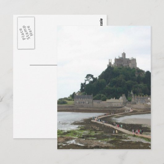 ST MICHAELS MOUNT CORNWALL BRIEFKAART (Voorkant / Achterkant)