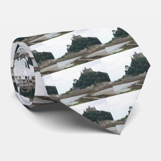 ST MICHAELS MOUNT CORNWALL STROPDAS (Opgerold)