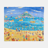 St. Michael's Mount Fleece deken van John Dyer (Voorkant (Horizontaal))