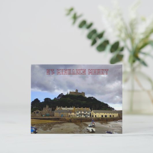 St. Michael's Mount in Cornwall Briefkaart (Staand voorkant)