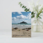 St. Michael's Mount Marazion Cornwall England Briefkaart (Staand voorkant)