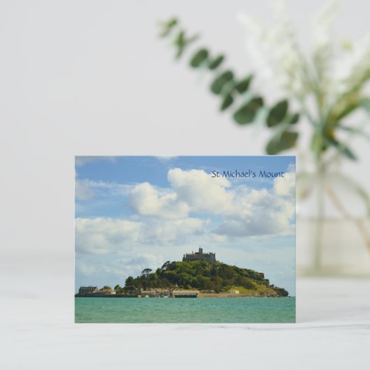 St. Michael's Mount Marazion Cornwall England Briefkaart (Staand voorkant)