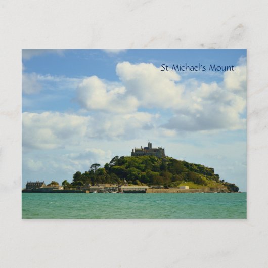 St. Michael's Mount Marazion Cornwall England Briefkaart (Voorkant)