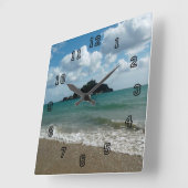 St. Michael's Mount Marazion Cornwall England Vierkante Klok (Hoek)