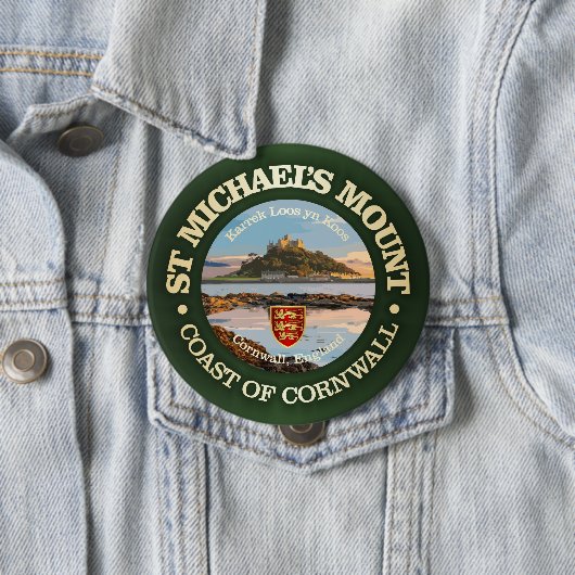 St. Michael's Mount Ronde Button 4,0 Cm (In situ)