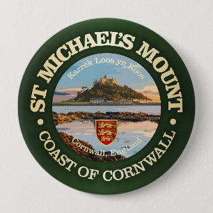 St. Michael's Mount Ronde Button 4,0 Cm