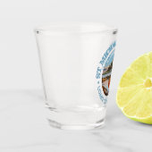 St. Michael's Mount Shot Glas (Links)