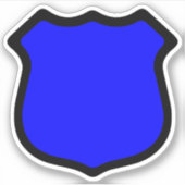 St. Michael's Shield 1-UP Sticker (Voorkant)