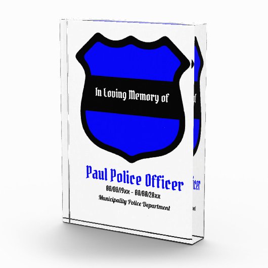 St. Michael's Shield Memorial Fotoblokken (Rechts)