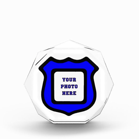 St. Michael's Shield Octagonal Fotoblokken (Voorkant)