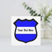 St. Michael's Shield squ Kaart (Staand voorkant)