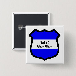 St. Michael's Shield Vierkante Button 5,1 Cm