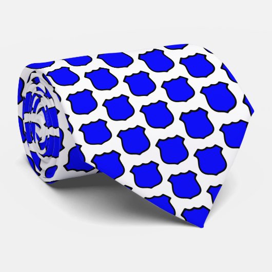 St. Michael'sShield Stropdas met Middelgrote schil (Opgerold)