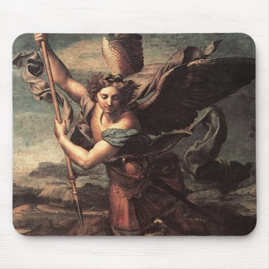 St Micheal en de Devil Muismat (Voorkant)