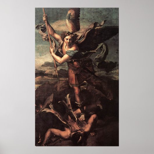St Micheal en het Poster Devil (Voorkant)