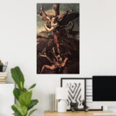 St Micheal en het Poster Devil (Thuiskantoor)