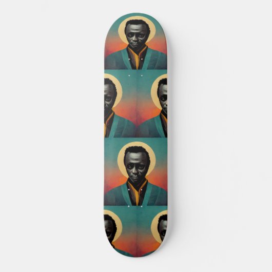 St. Miles Davis Persoonlijk Skateboard (Voorkant)