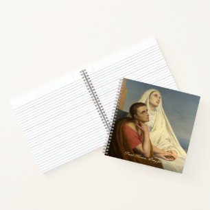 St. Monica Augustinus Katholieke Prayer Card Notitieboek