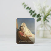 St. Monica Augustinus Katholieke Prayer Card Plaatskaartje (Staand voorkant)