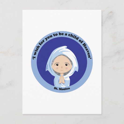 St. Monica Briefkaart (Voorkant)
