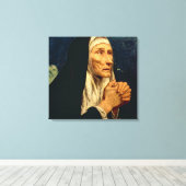 St. Monica Canvas Afdruk (Insitu (Houten vloer))