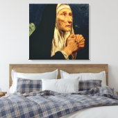 St. Monica Canvas Afdruk (Insitu (Slaapkamer))