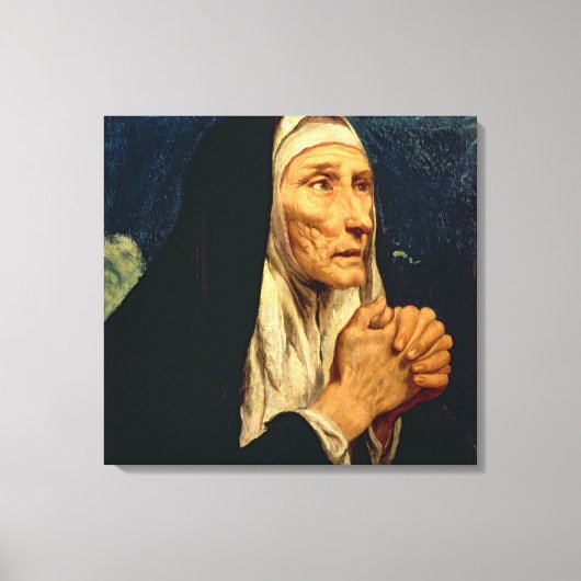 St. Monica Canvas Afdruk (Voorkant)