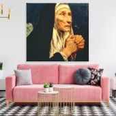 St. Monica Canvas Afdruk (Insitu (Woonkamer))