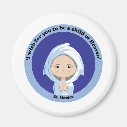 St. Monica Magneet (Voorkant)