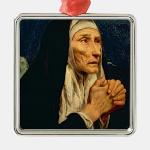 St. Monica Metalen Ornament