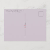 St. Monica of Tagaste (SAU 047; detail) Briefkaart (Achterkant)