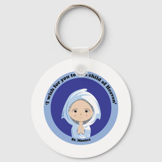 St. Monica Sleutelhanger (Voorkant)