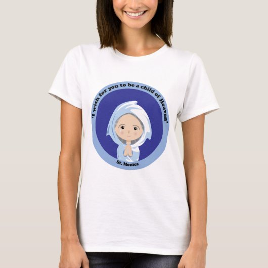 St. Monica T-shirt (Voorkant)