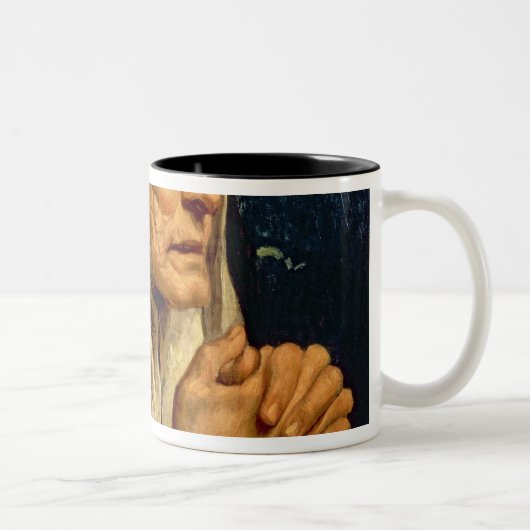 St. Monica Tweekleurige Koffiemok (Rechts)